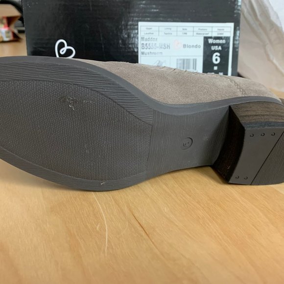 Blondo Taupe Ankle Booties - Picture 4 of 6